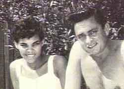 Vivian Liberto and Johnny Cash